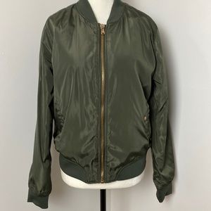[Ci Sono] Olive Bomber Jacket Size Medium